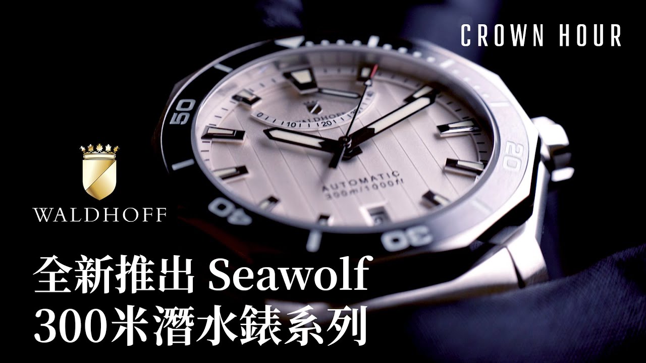【Crown Hour手錶Channel第一擊 – 德國🇩🇪Waldhoff Seawolf潛水錶】