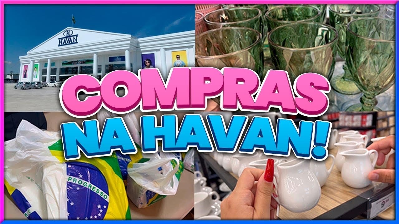 COMPRAS PARA A CASA NA LOJA HAVAN! 😍 TUDO LINDO 🥰