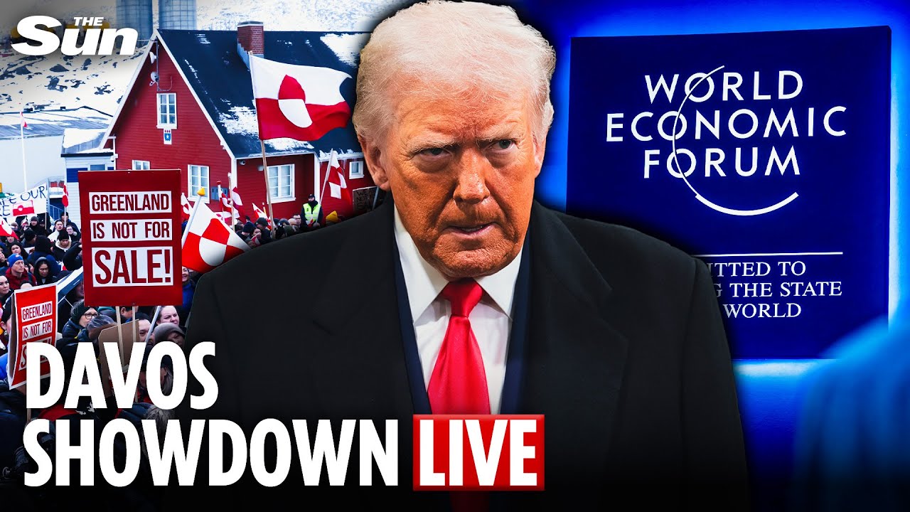LIVE: Trump and Greenland to dominate biggest-ever World Economic Forum in Davos