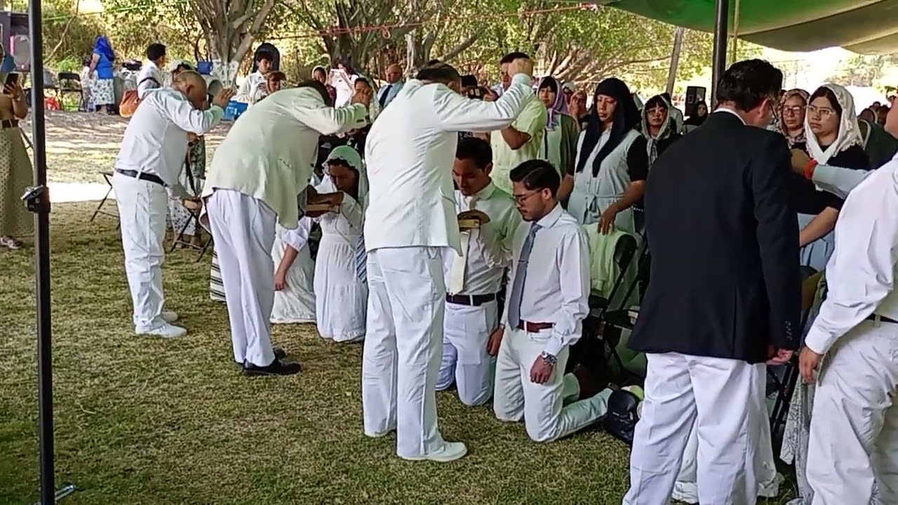 Conferencia general de la iglesia de Dios:Acto previo al bautismo 