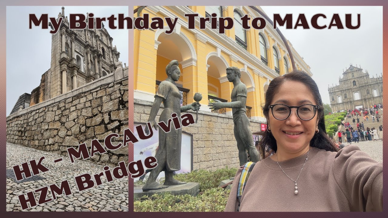 Let's Go to MACAU by BUS! 🇲🇴🇭🇰(via HZM BRIDGE) || Macau Day Trip from Hong Kong | doc jean's travels