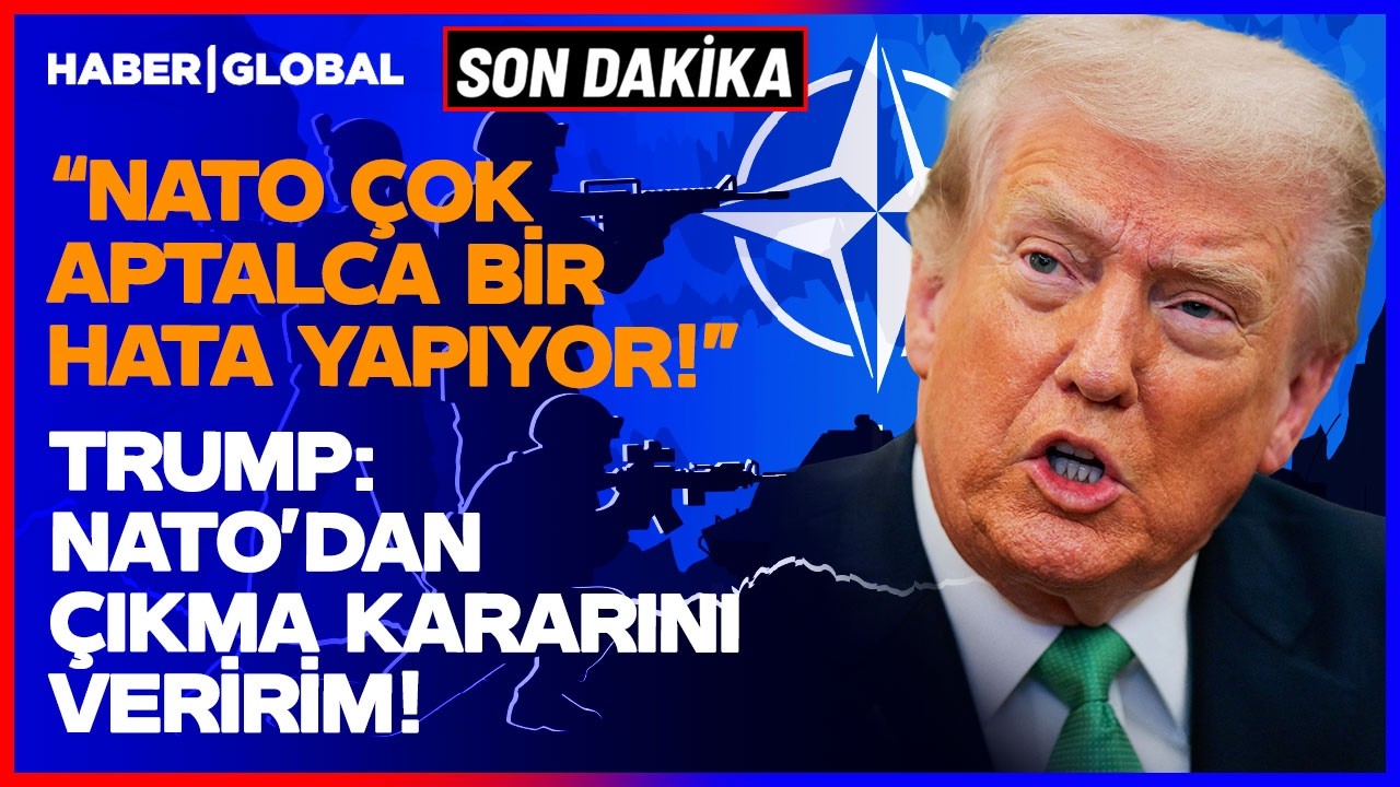 BÜYÜK İTTİFAK DAĞILIYOR! SON DAKİKA | Trump: NATO'dan Çıkma Kararını Veririm!