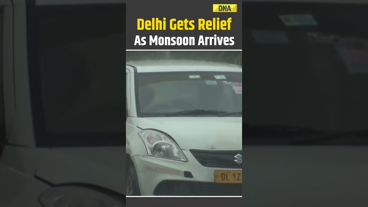 Delhi Weather: Rain Brings Big Relief From Heat | IMD Weather Update | Delhi Monsoon