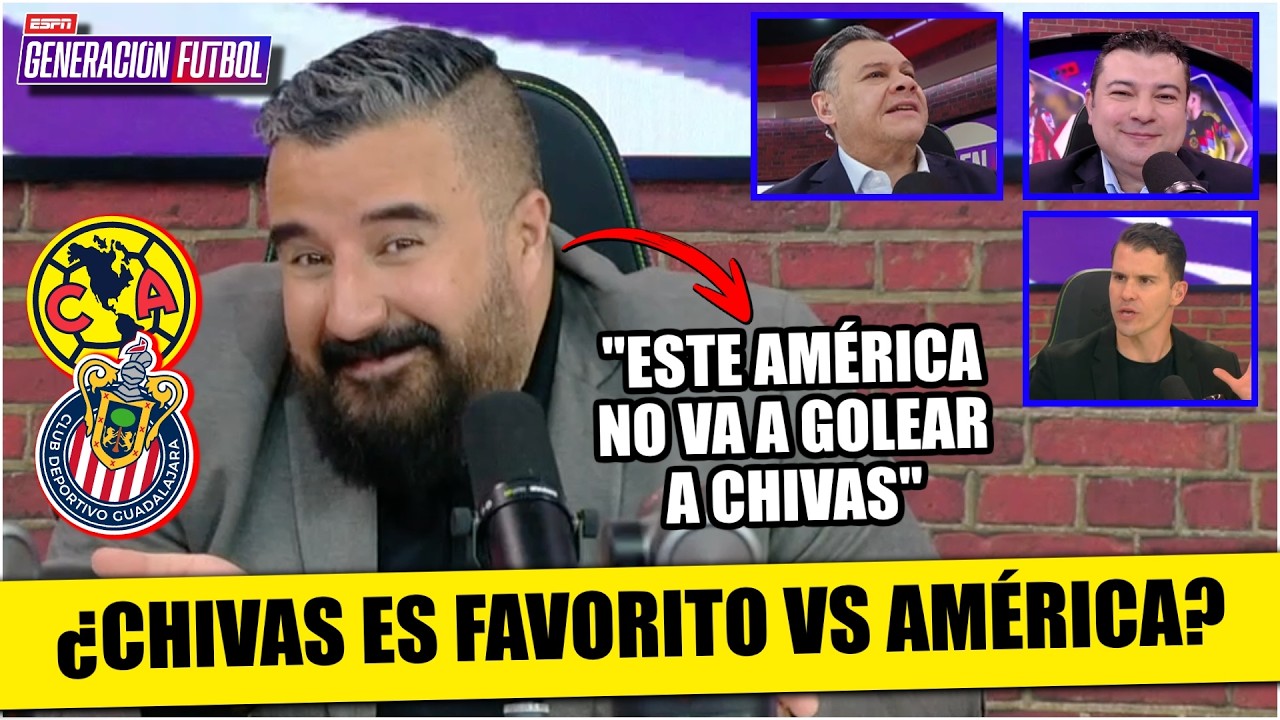 CHIVAS ES FAVORITO vs AMÉRICA. Álvaro Morales NO LO RECONOCE y ENCIENDE la POLÉMICA | Generación F