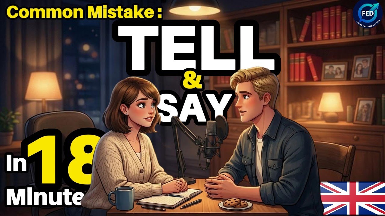 The simple TRICK to know exactly when to use SAY or TELL | WORKS EVERY TIME