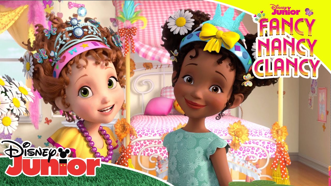 💁 How To Make Your Hair Fancy | Fancy Nancy Clancy | Disney Kids