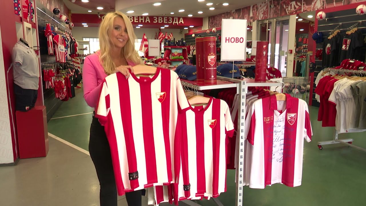 RED STAR SHOP | Nova kolekcija retro dresova kao podsetnik na veliki uspeh Zvezde