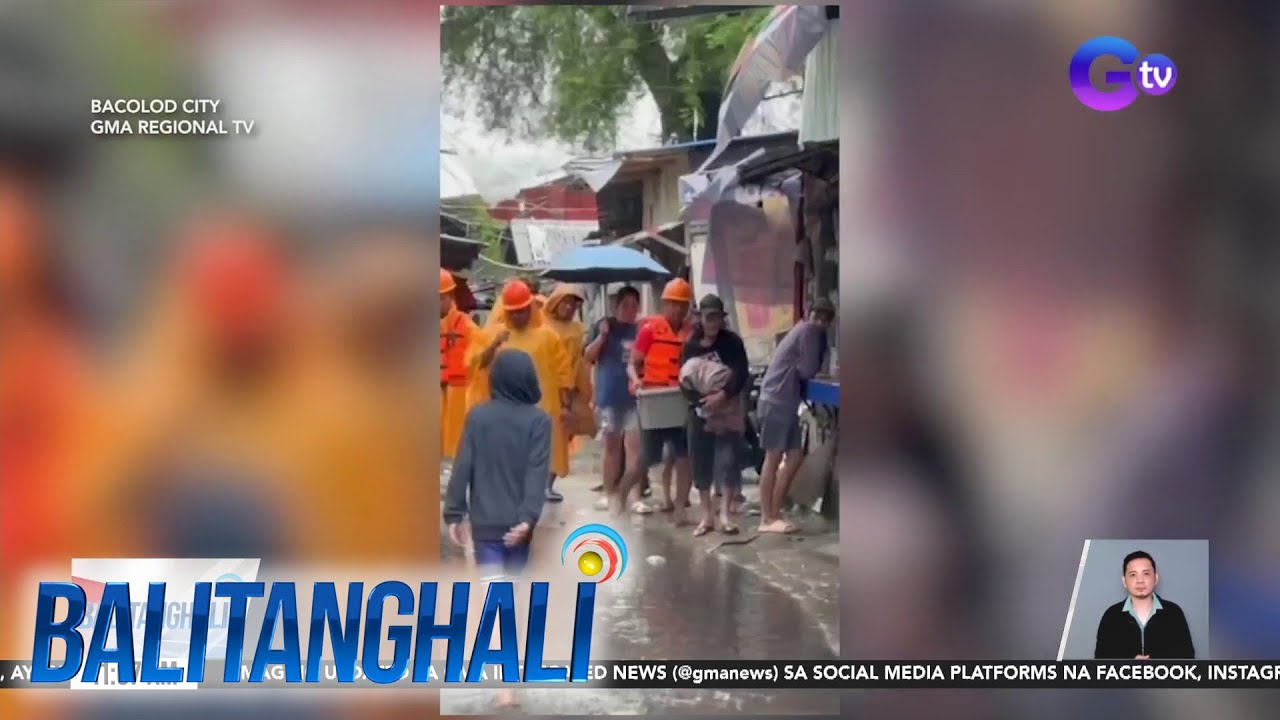 Ilang residente sa coastal areas ng Bacolod City, pahirapan ang paglikas | Balitanghali