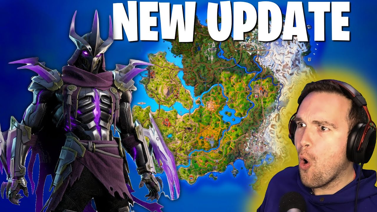 *LIVE* HUGE FORTNITE UPDATE (New Movement, Sniper Nerf, and MORE)