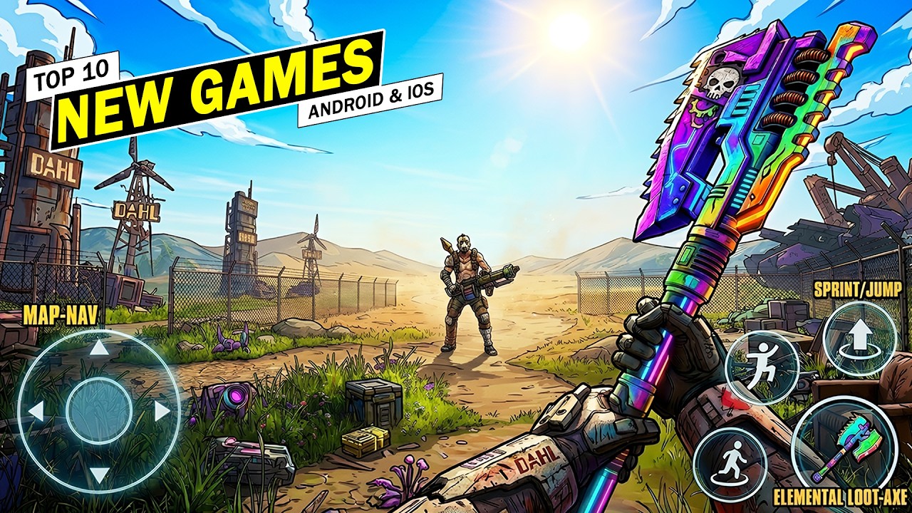 TOP 10 Mejores Juegos Para Android & iOS 2026 NUEVOS ✅
