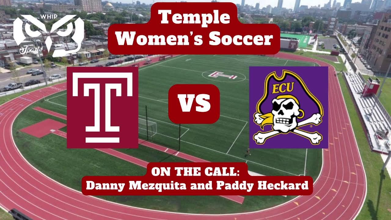 Temple Womens Soccer vs ECU - Sep 12th
