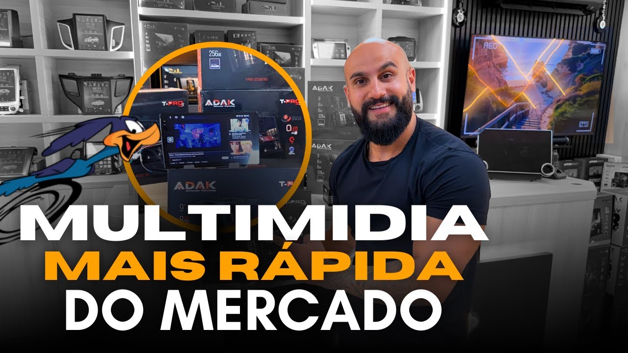 MULTIMIDIA MAIS RÁPIDA DO MERCADO | ADAK T-PROs NA REI DAS MULTIMIDIAS