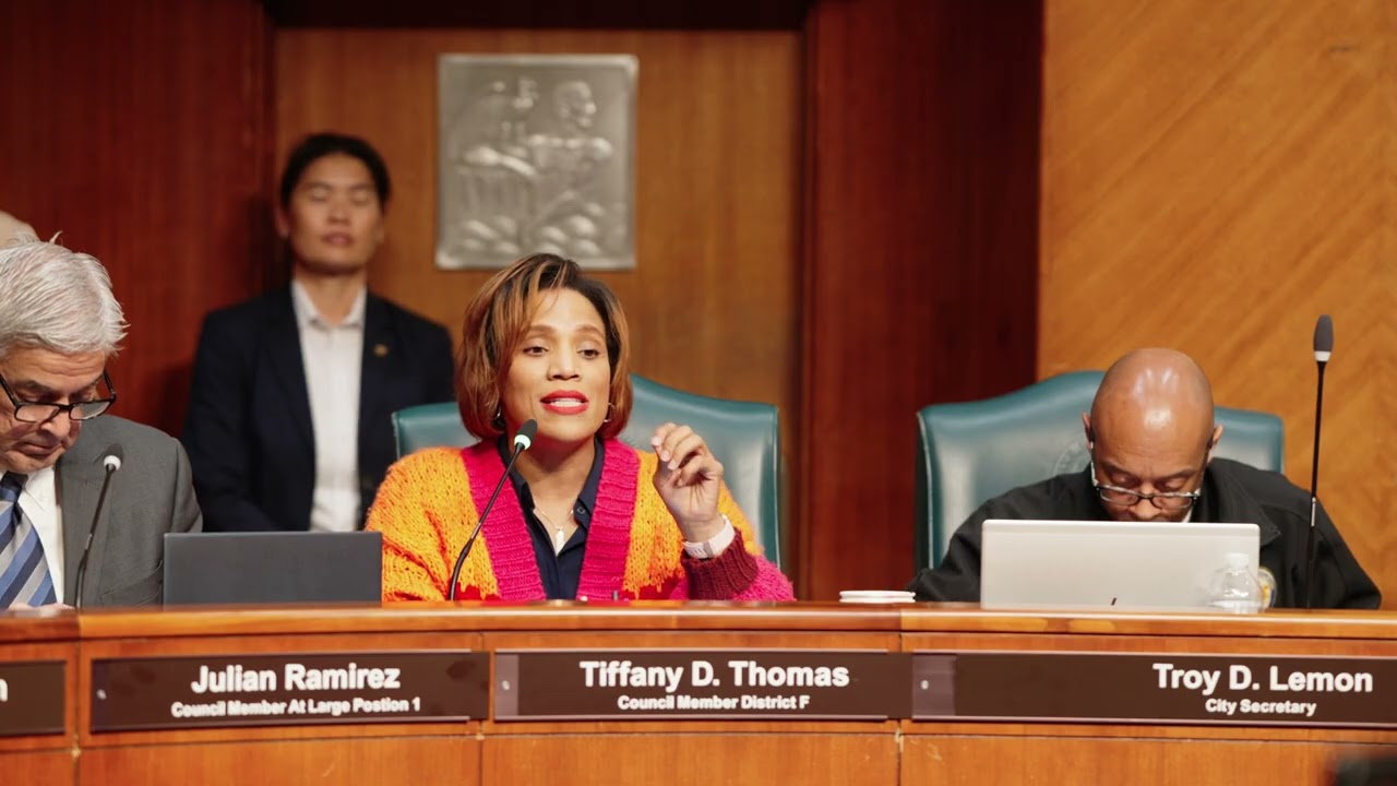 Council Member Thomas Shares District F Highlights: Air Quality, Faith, and Affordable Housing
