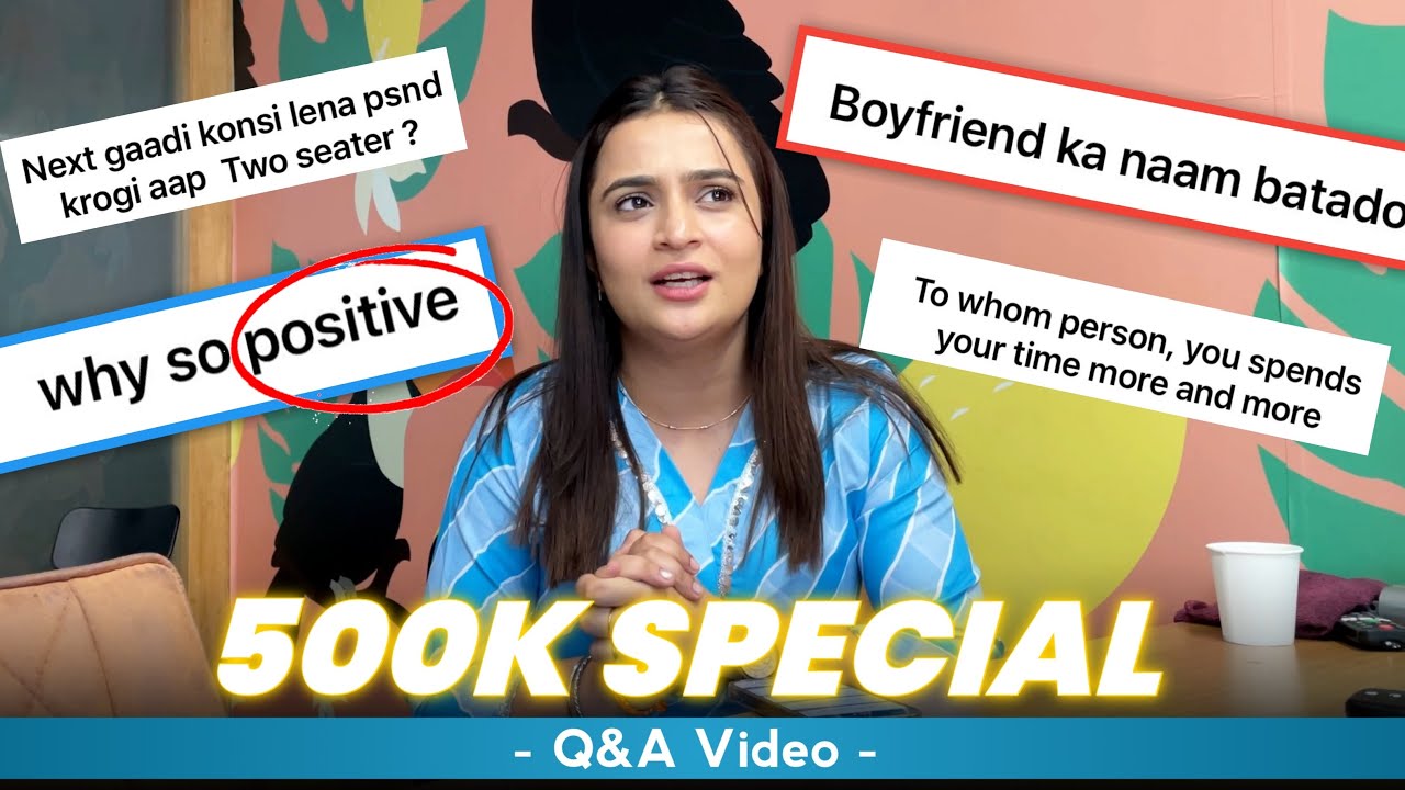 Answering All Your Question🐣 500K Special❤️ - Kirti Mehra