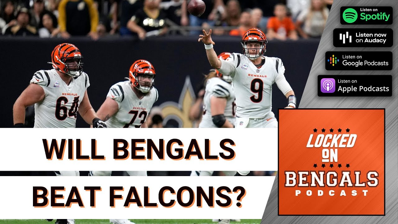 Will Cincinnati Bengals Take Down Atlanta Falcons at Paycor Stadium? | Locked On Crossover