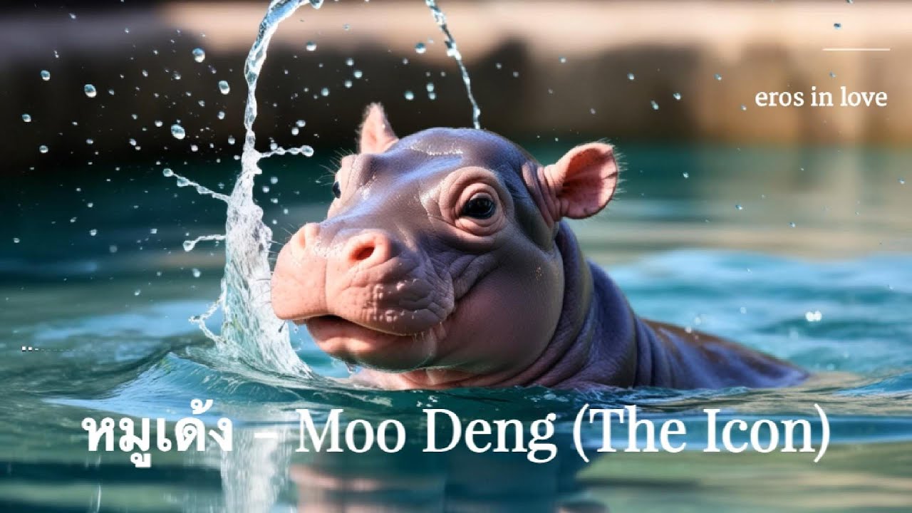 Eros in Love - หมูเด้ง Moo Deng (The Icon) | Playful Pop Anthem (Official Music Video) 🎶✨