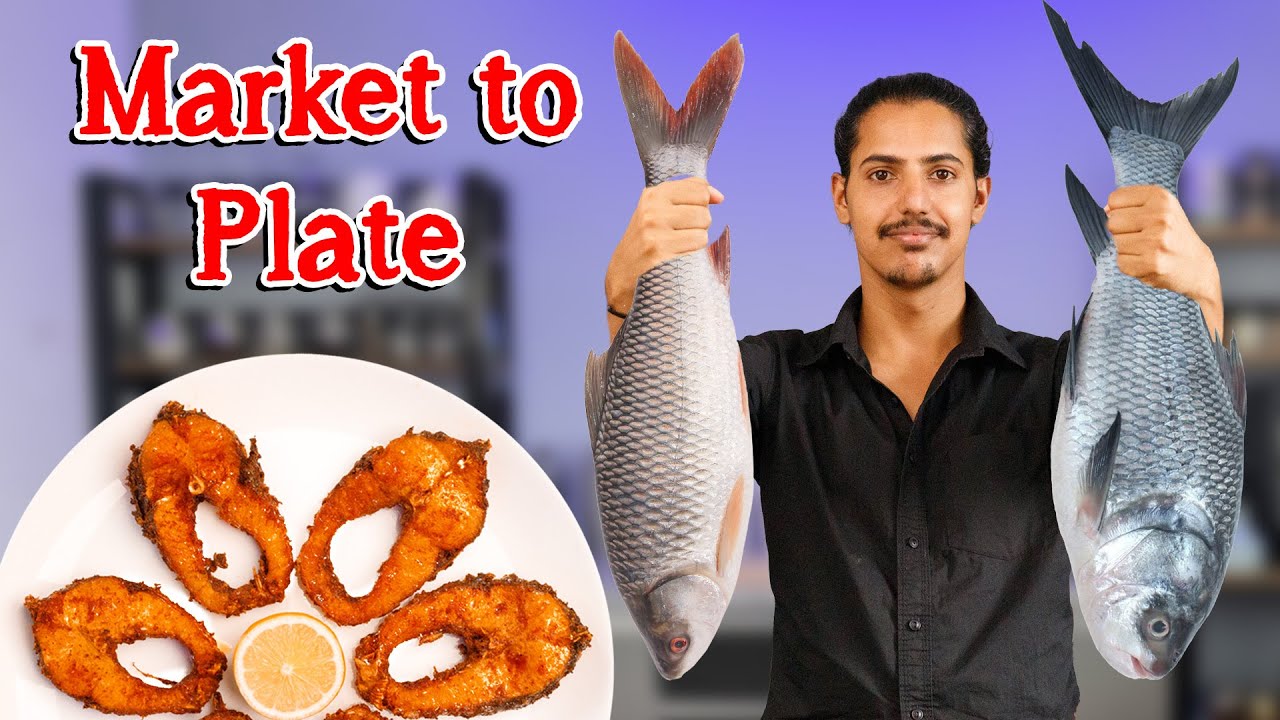 From Market To Plate | Fish Fry & Nepali Style Fish Curry | Nepali Recipe