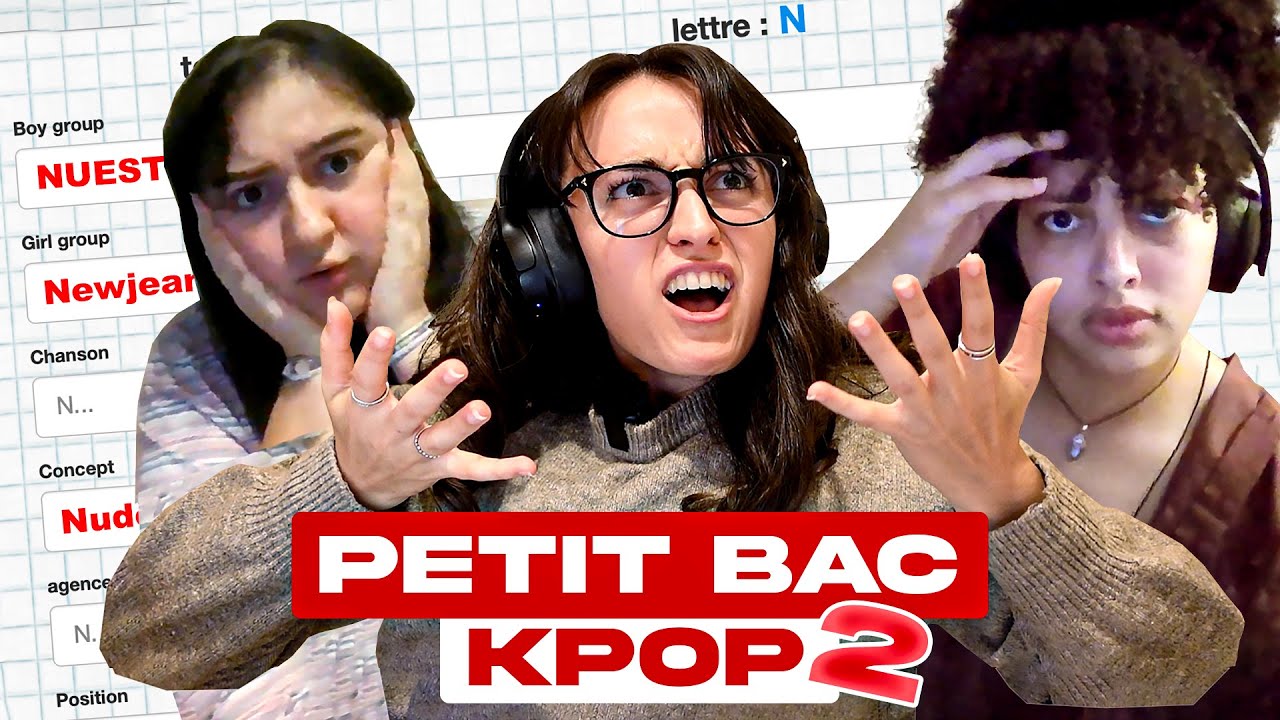 On s'affronte encore sur un PETIT BAC spécial K-pop ! Qui va gagner ?