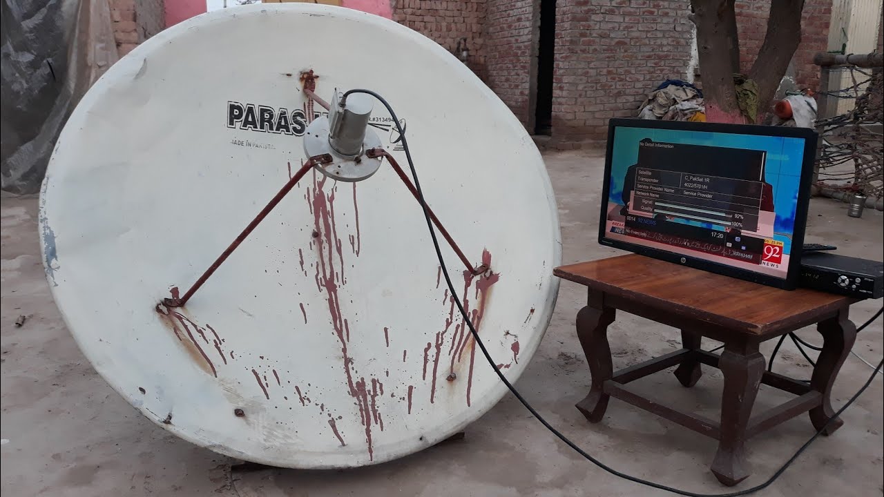 How to set || 4feet dish on paksat 38e 2020
