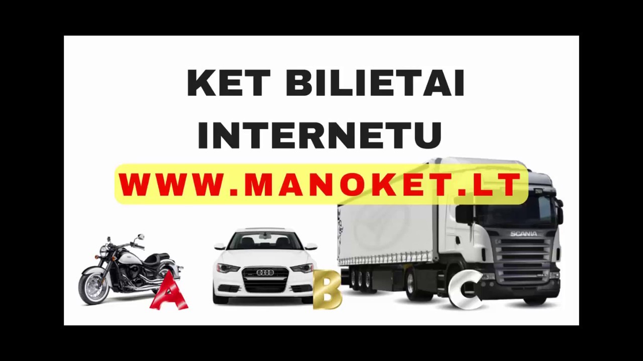 Ket bilietai video. Kaip i&scaron;mokti ket bilietai internetu