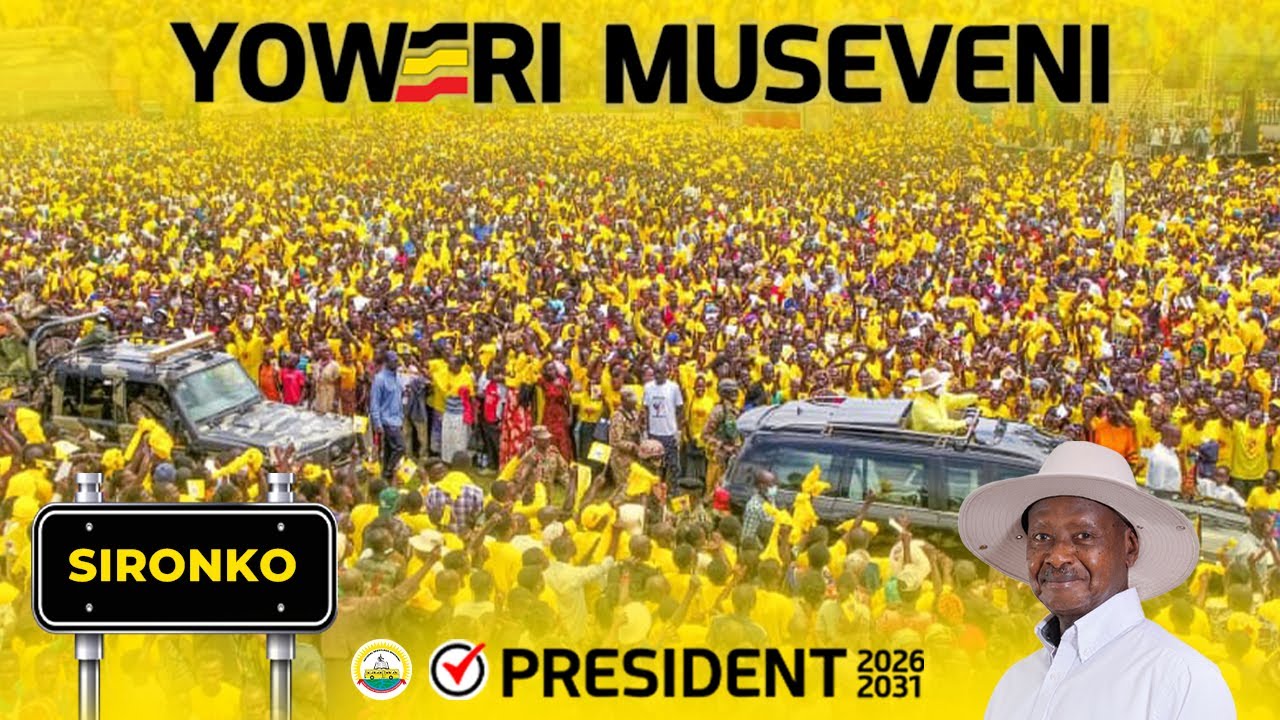 President Museveni campaigns in Sironko