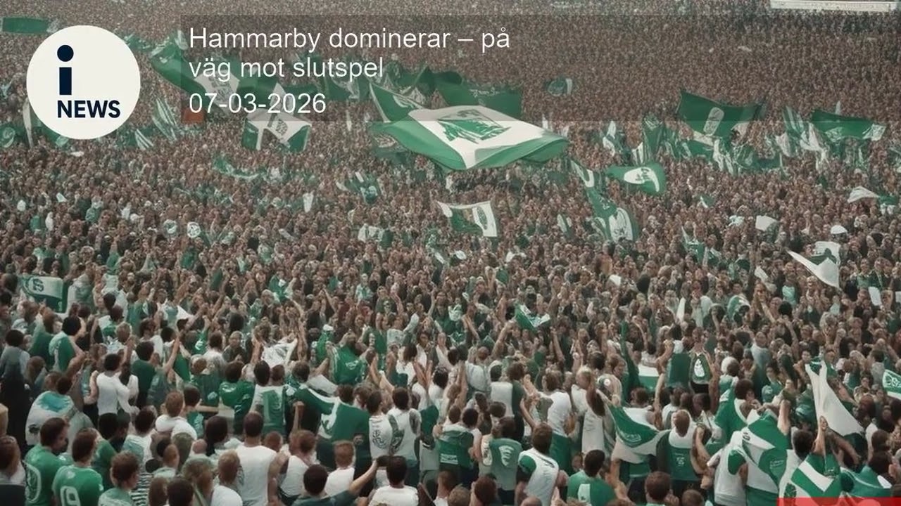 Hammarby dominerar – på väg mot slutspel