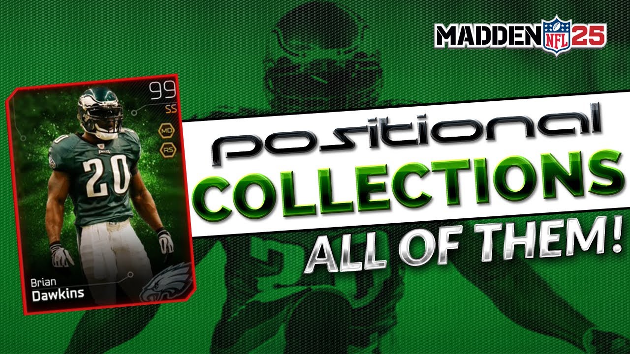 MUT 25 - All 21 Positional Collections Released at the Same Time - Madden 25 Ultimate Team