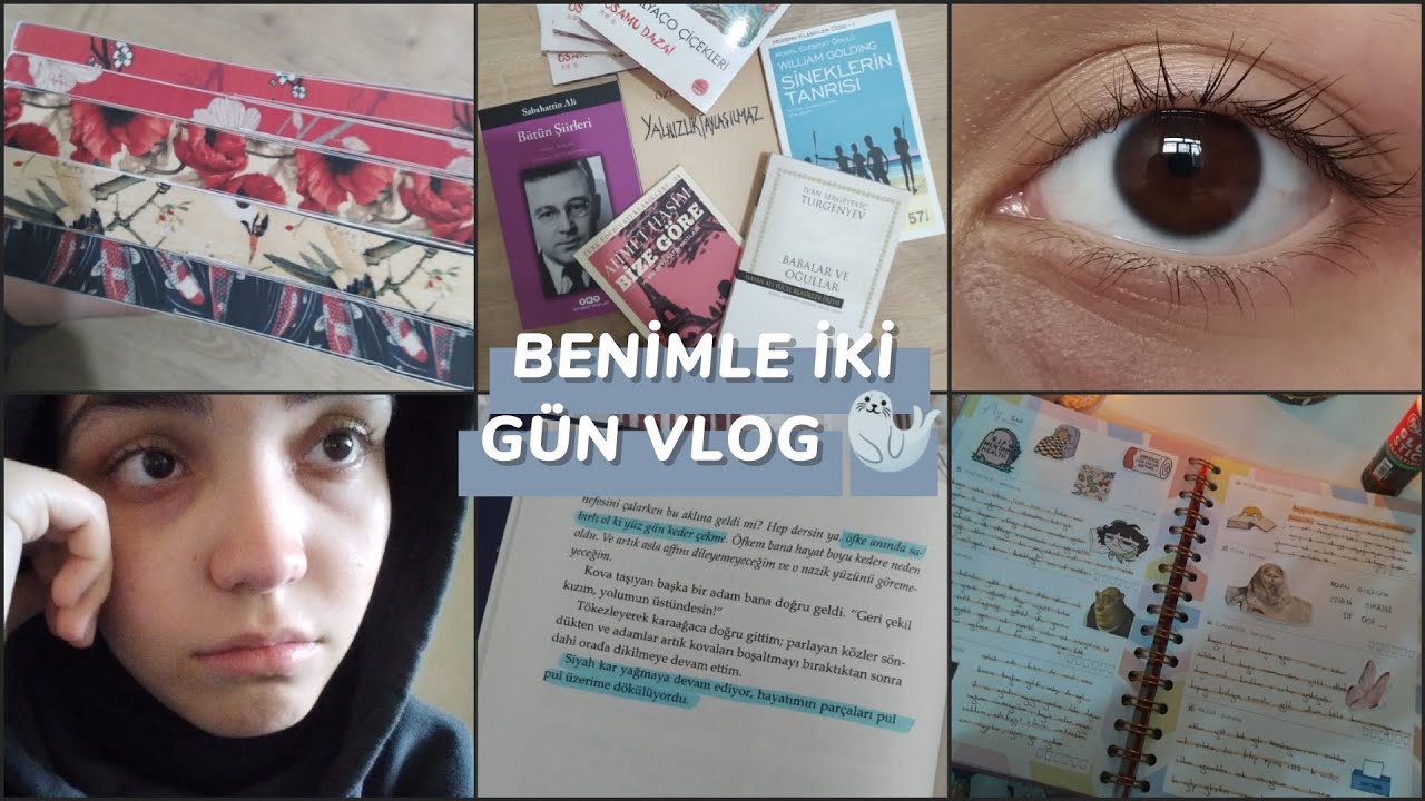 benimle iki gün vlog 🦭 | kitap kargosu, ajanda, oruç tutmak | Gül