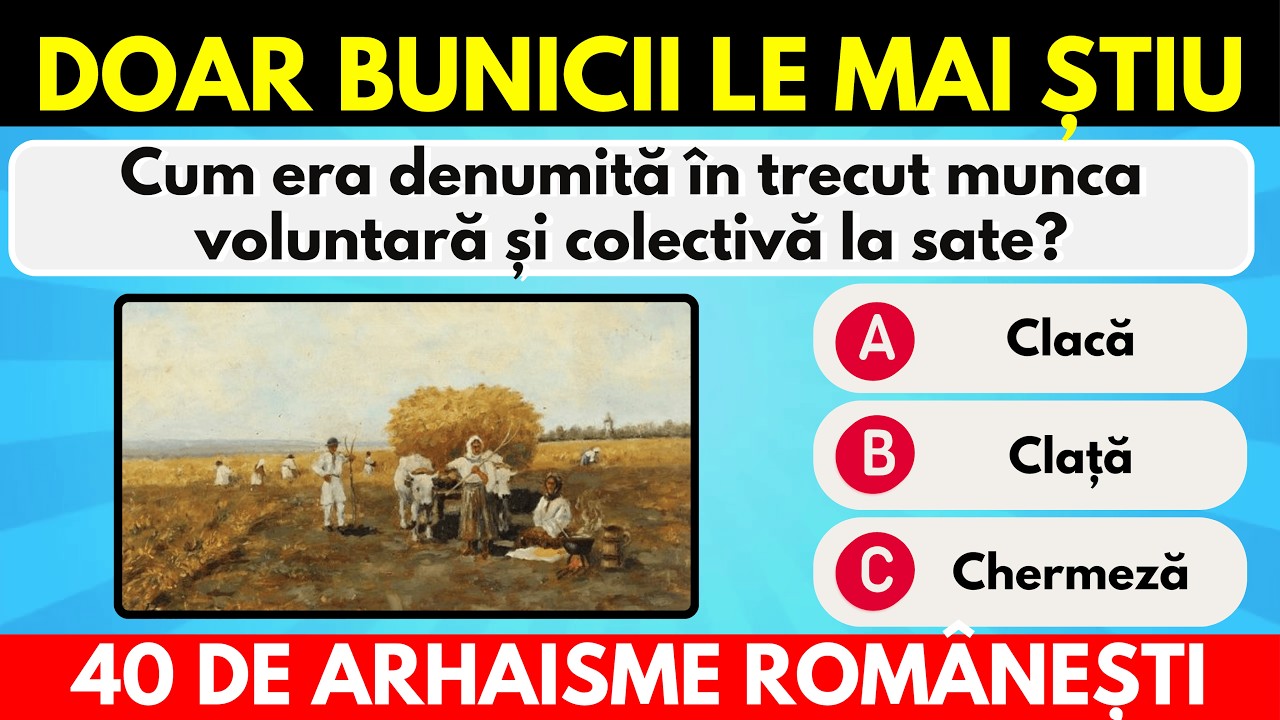 Cuvinte Pe Care Le Foloseau Bunicii | Le Recunoști Pe Toate?