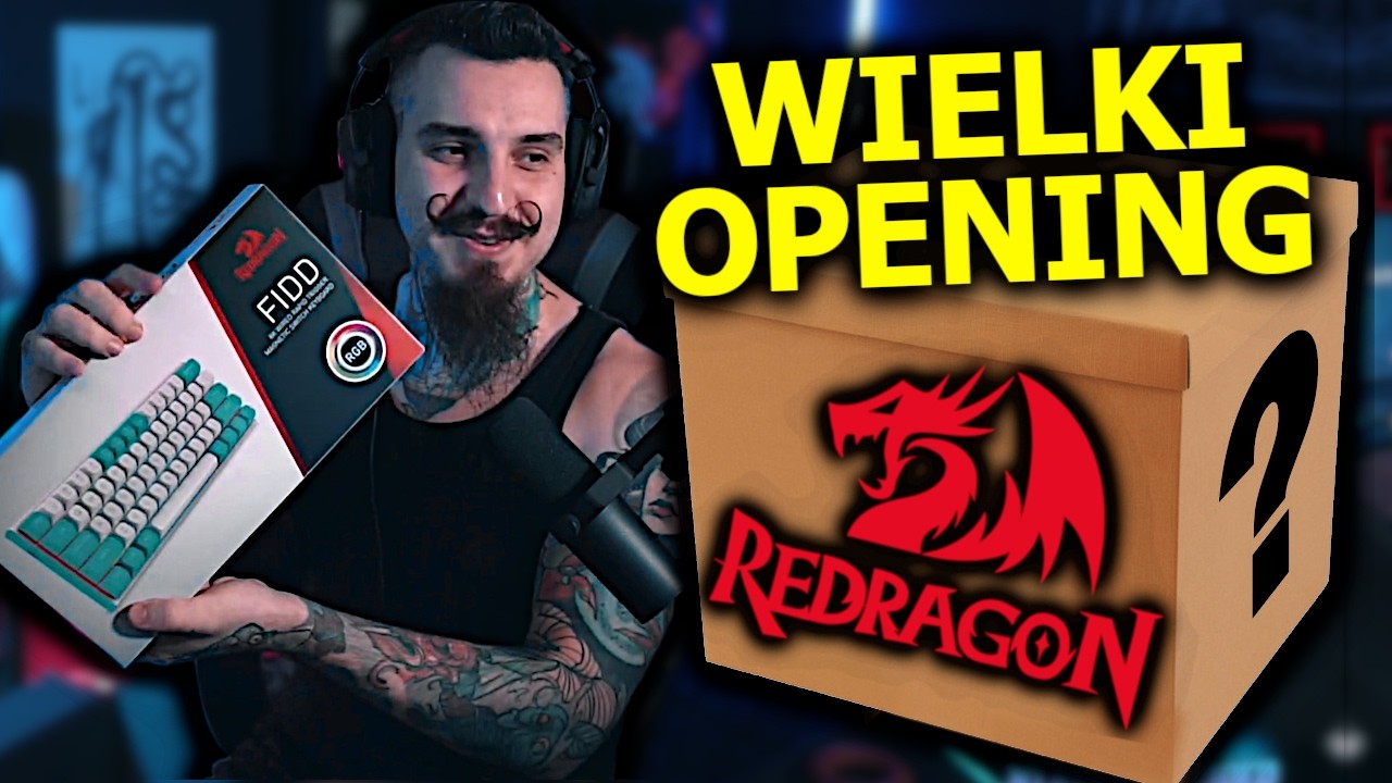 Dostałem WIELKĄ Paczkę ze Sprzętem Redragon