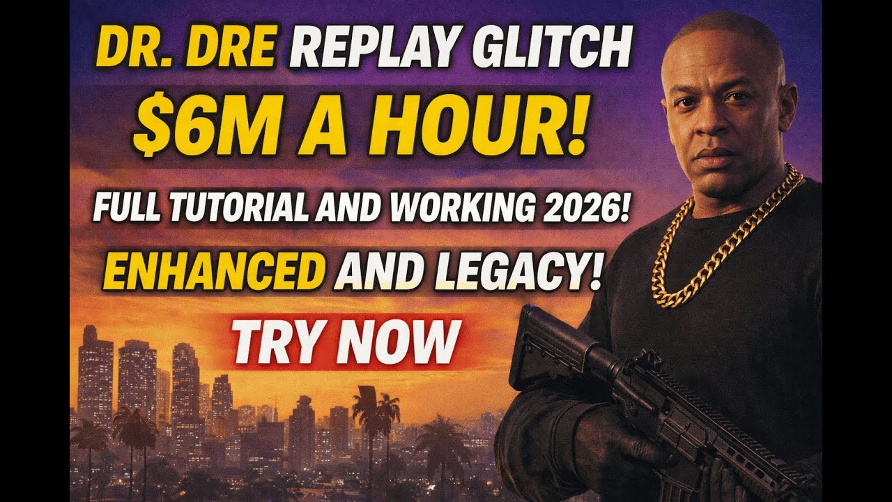 Dr.Dre Replay Glitch | 6M a Hour! | Full tutorial and working 2026! | Enhanced and Legacy! | Try Now