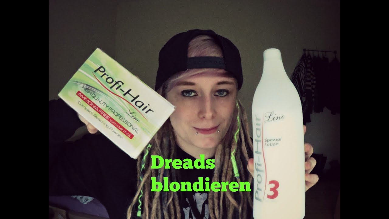 Dreads blondieren
