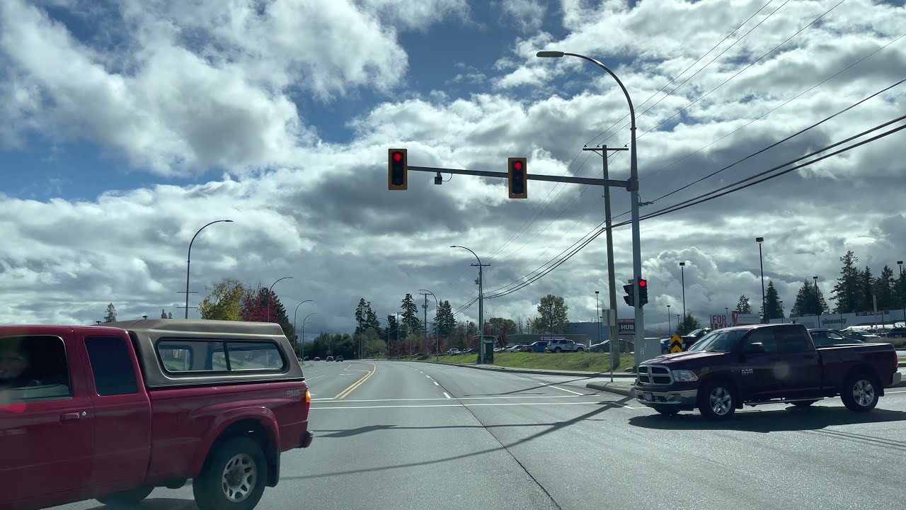 Scenic Drive From Qualicum Beach To Parksville BC [4K]
