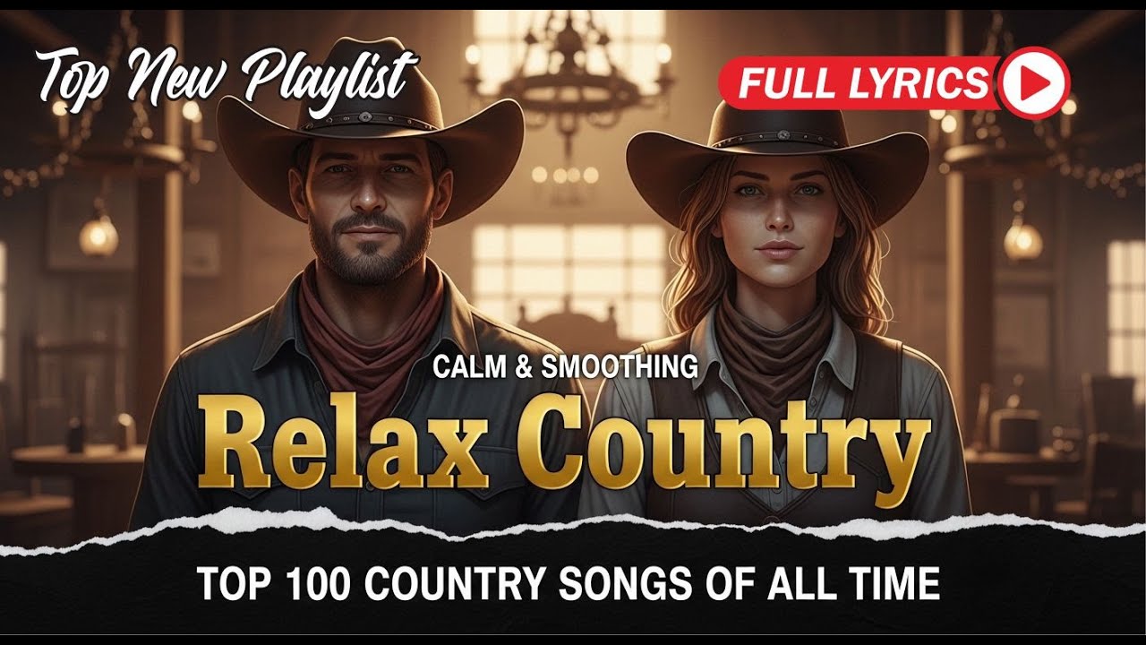 Greatest Old Country Music Ever Relaxing Acoustic Country With Lyrics