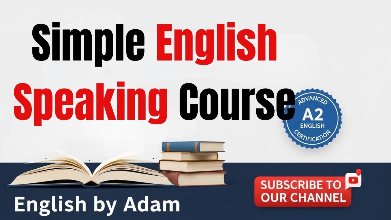 Simple English Speaking Course| Learn English Easily