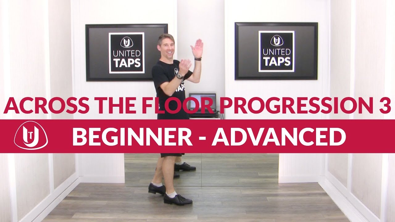 Across the Floor Tap Dance Progression 3 by Rod Howell