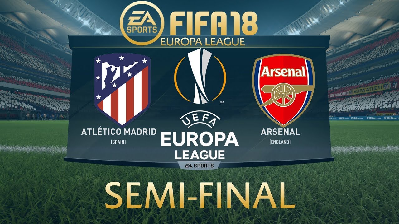 FIFA 18 Атлетико Мадрид — Арсенал | Лига Европы 2017/18 | Полный матч для PS4