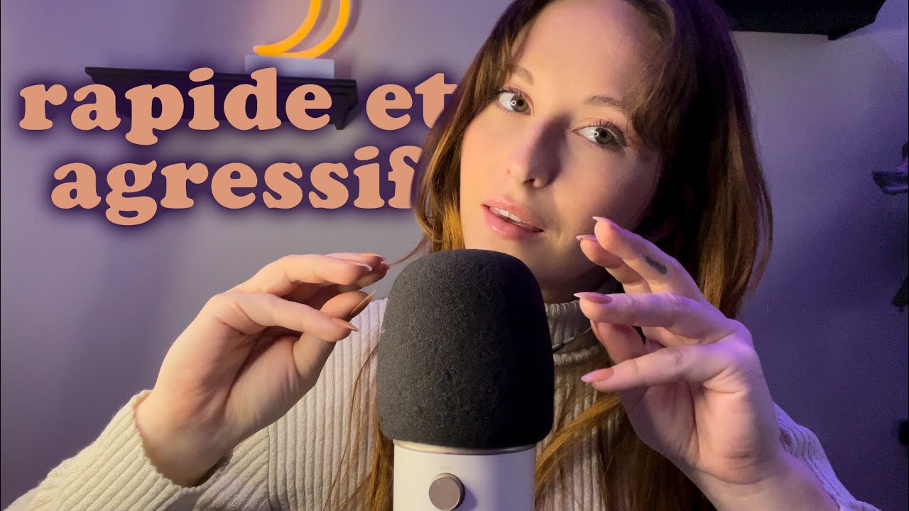 ASMR - Sons de BOUCHE et de MAINS pour s'endormir! *RAPIDE*💤