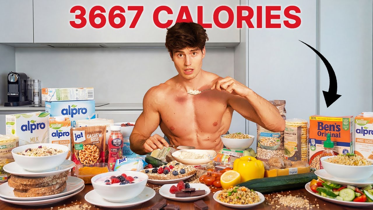 What I Eat in a Day As a Male Model (Extreme 3667 Calories Bulk)