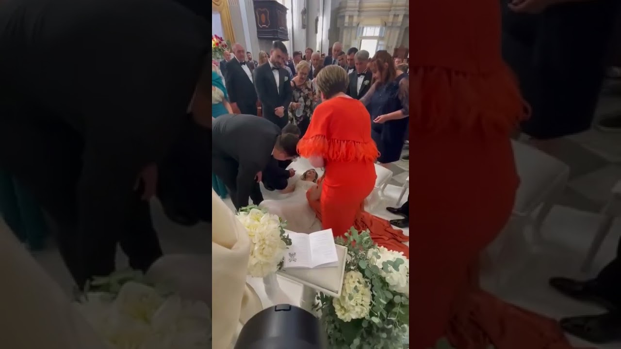 Tout vas bien| Everything will be alright| girl faint at her wedding due to nervousness