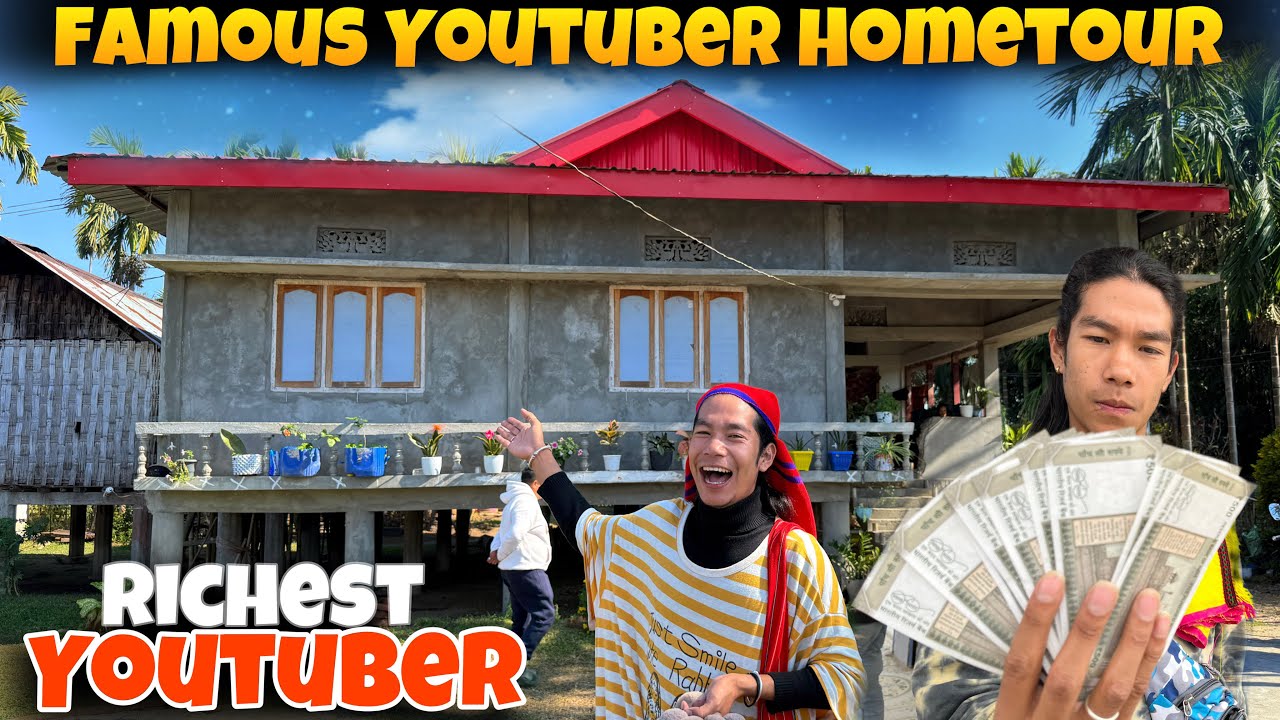 Famous Youtuber home Tour | Arunachal Richest Youtuber’s Home tour | @Monu official. Luxurious Home