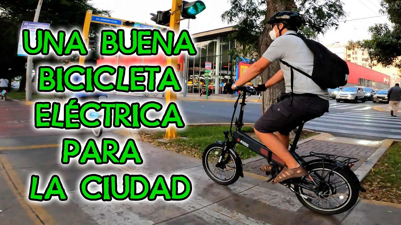 Un rápido vistazo a la bicicleta eléctrica LEED de E-Wheel Perú
