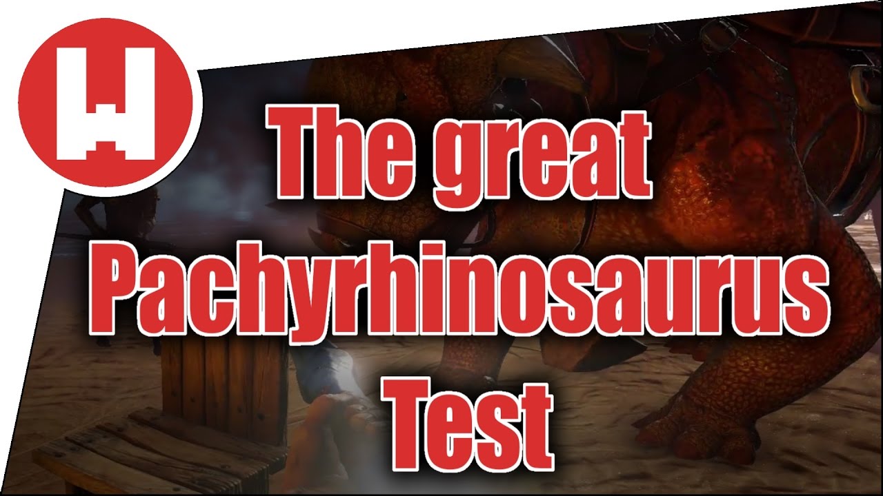 Pachyrhinosaurus Testing! /w Fresonis