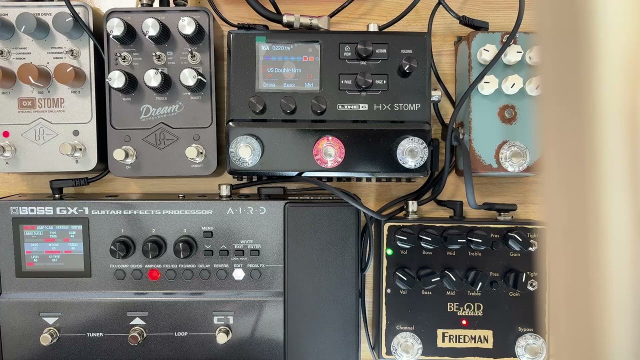 【Twin Reverb】HX STOMP vs GX-1 – Which Do You Prefer?