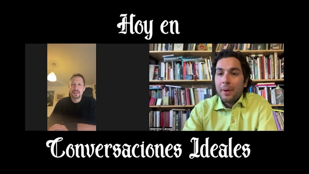 José Luis Díaz Caballero conversa con Valentino Caruso sobre su última novela. 14 enero 2026.