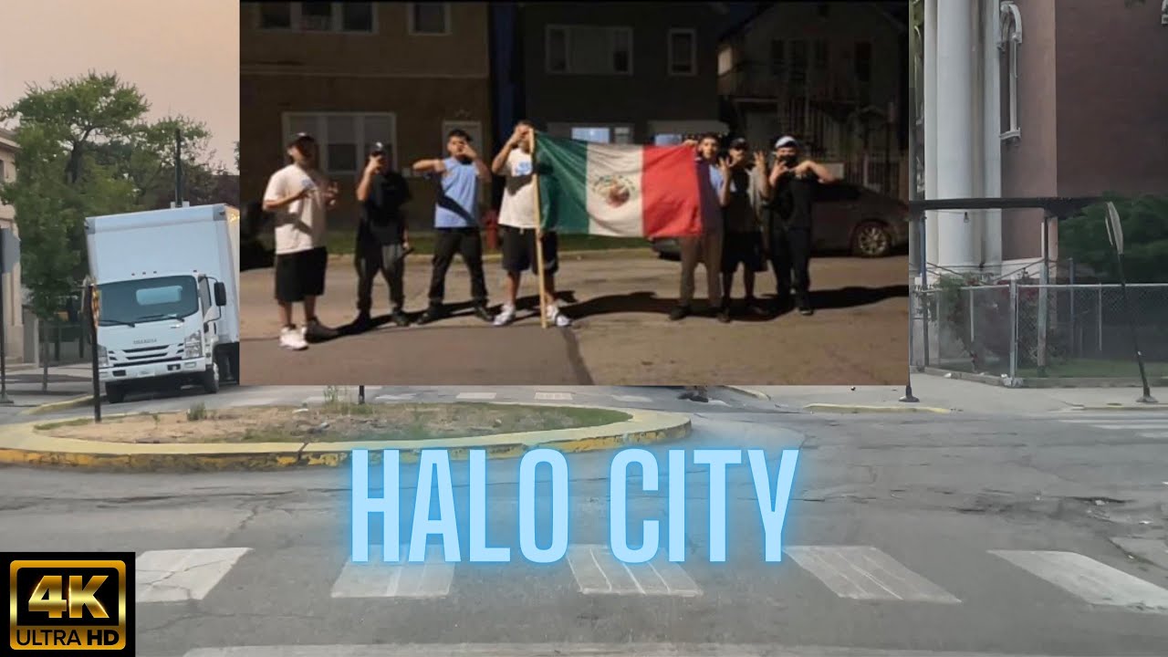 Halo City| Chicago Notorious Back of The Yards Community| 4K Drive thru tour