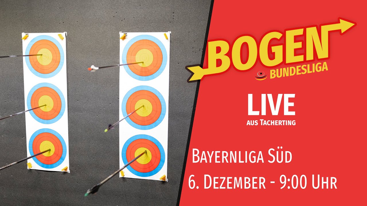 Bogenschie&szlig;en LIVE | Bayernliga S&uuml;d | 2. Wettkampf 2025/26