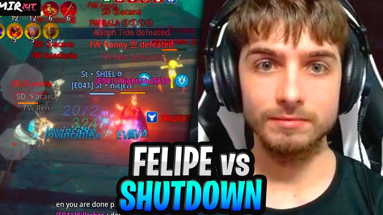FELIPE +2 vs SHUTDOWN | MIR4