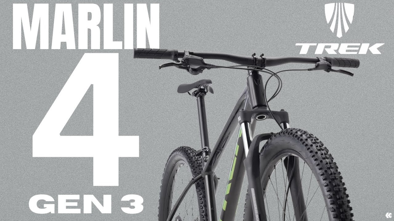 2026 Trek Marlin 4 Gen 3 Mountain Bike M frame in Matte Dark Web color - $599.99