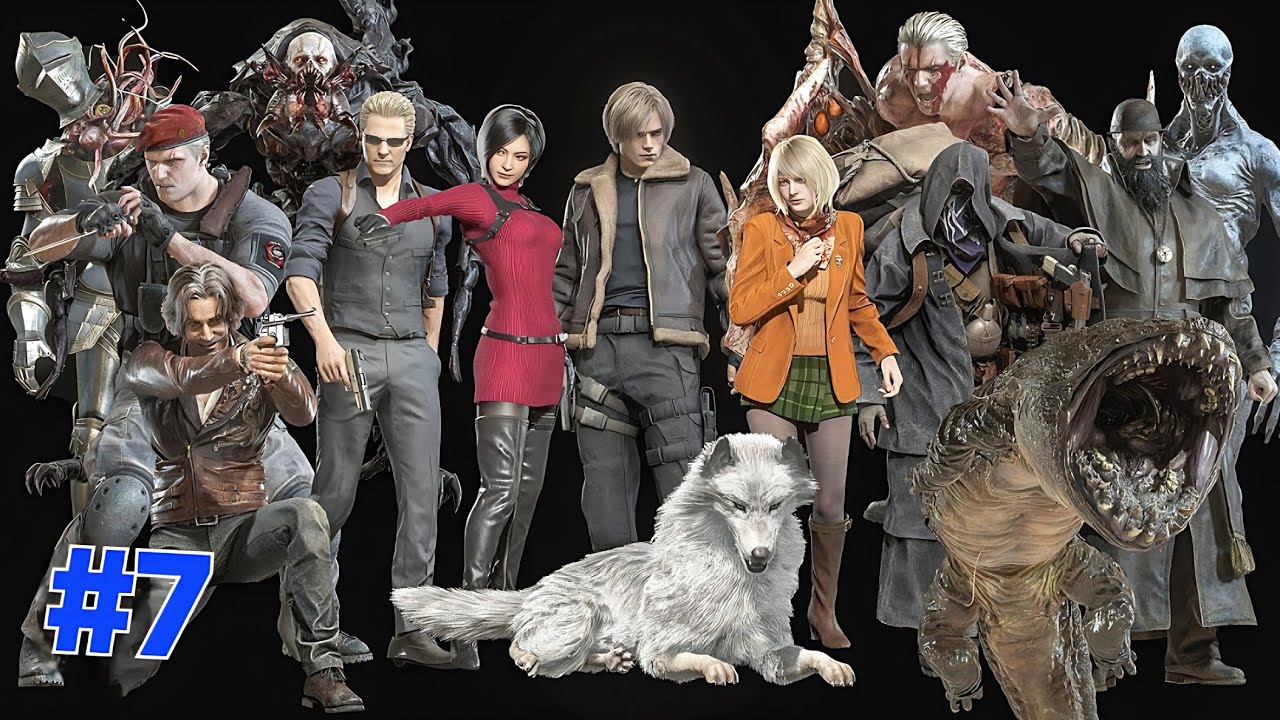 ❄️ Resident Evil 4 remake (Professional)   (New game+) (Getting chicago sweeper) #7